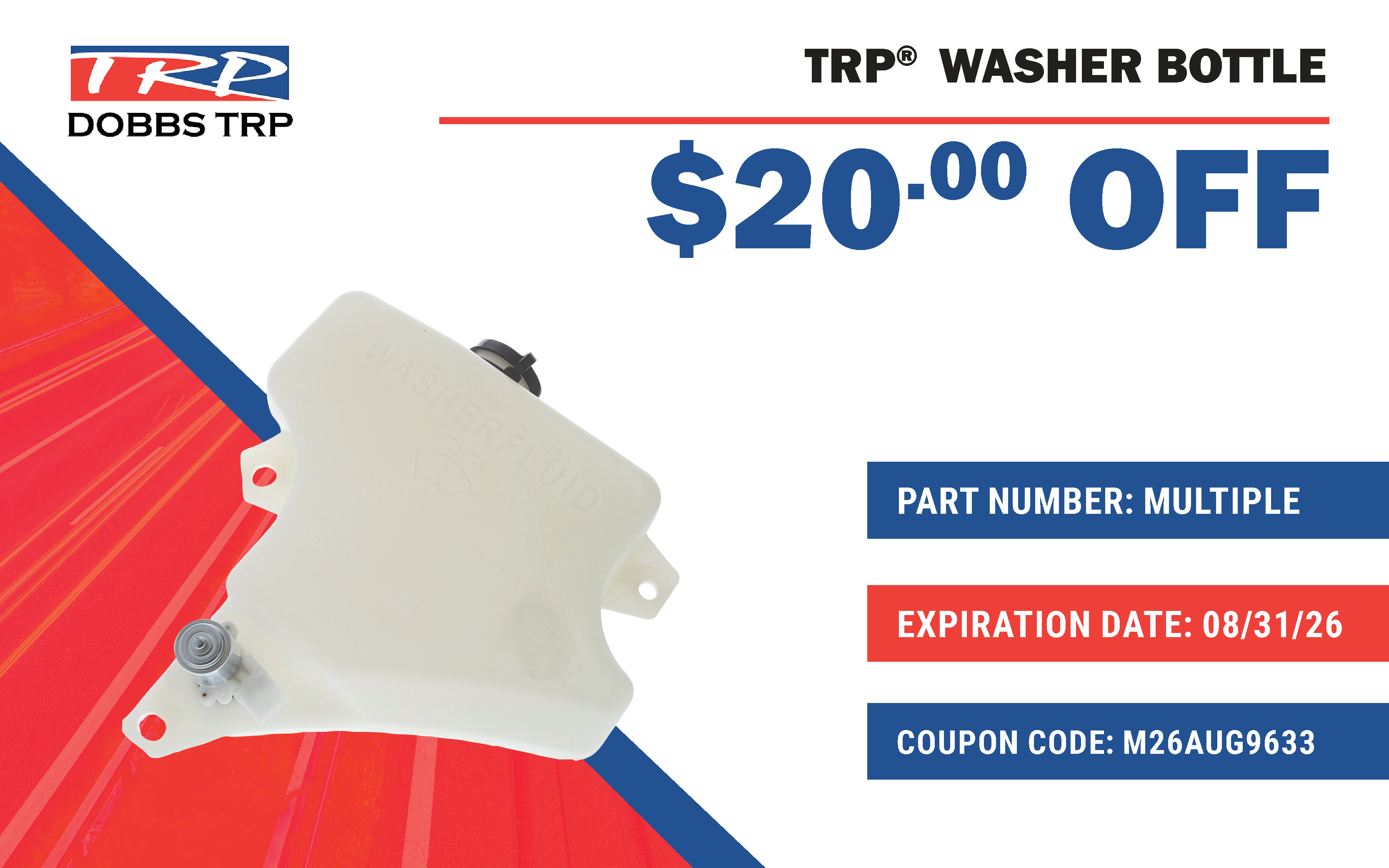 trp washer bottle